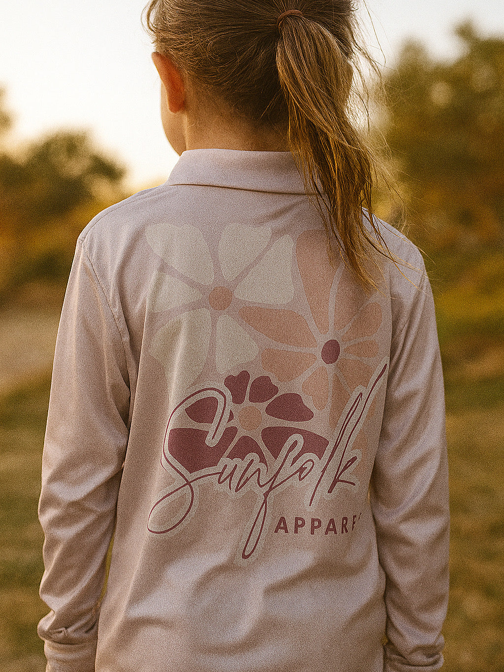 Retro Mauve Sun-Safe Shirt