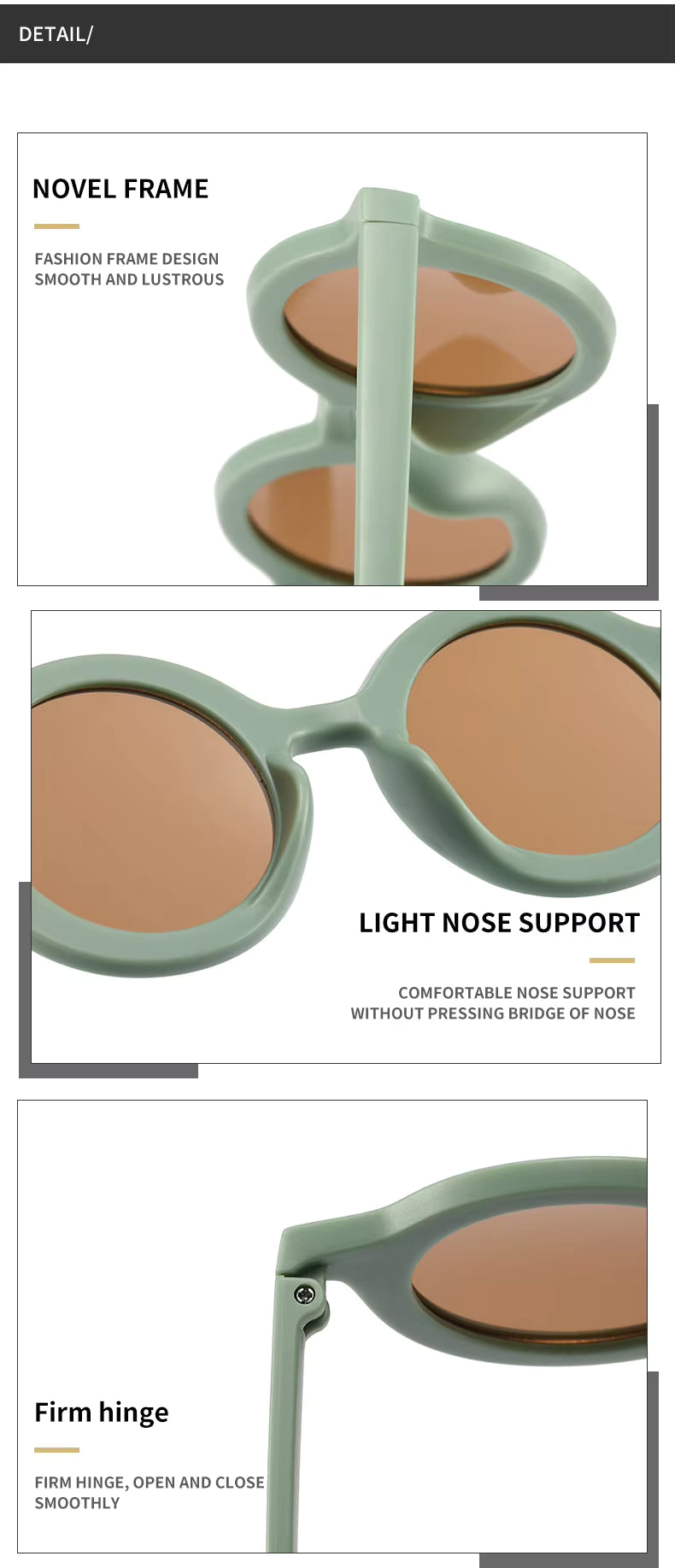 Kids Round UV Sunglasses