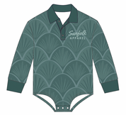 Jasper Scallop Sun-Safe Romper