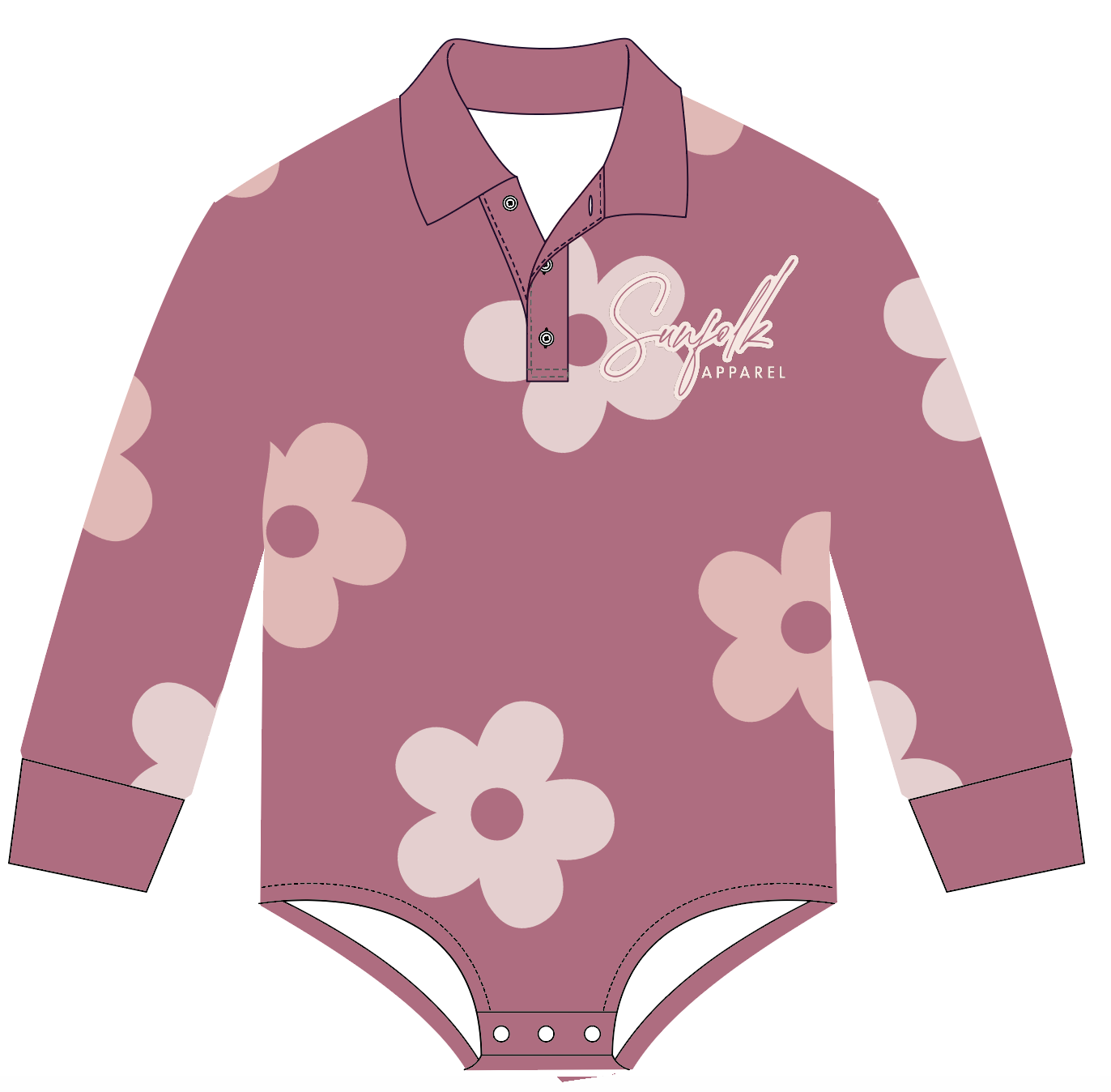 Daisy Rose Sun-Safe Romper