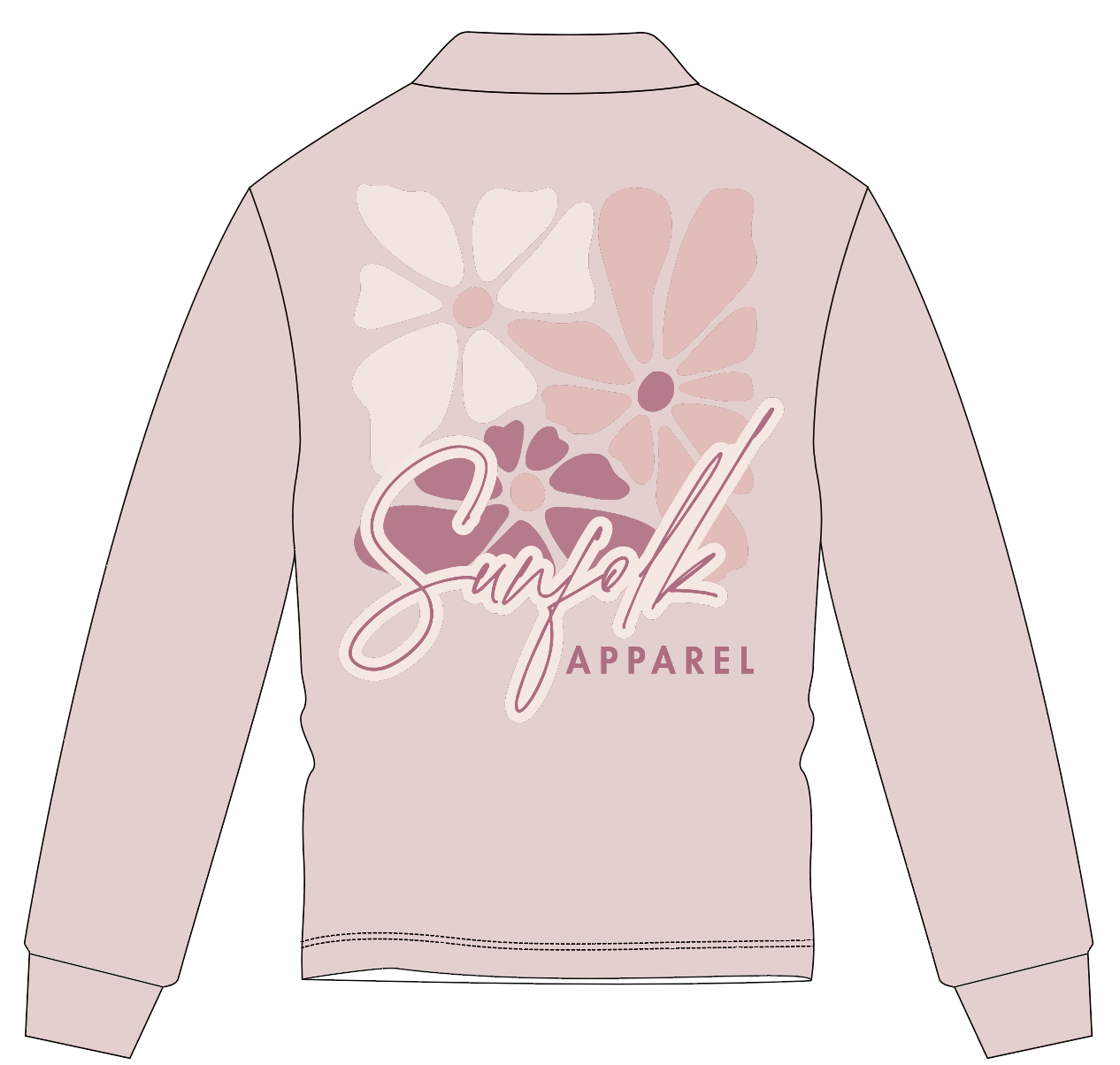 Retro Mauve Sun-Safe Shirt