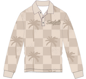 Palm Checker Sun-Safe Shirt