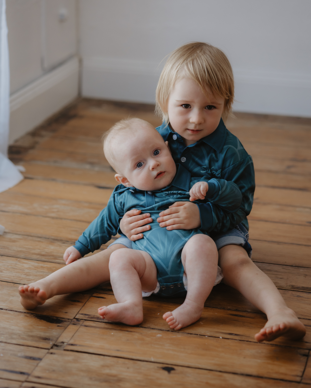 Jasper Scallop Sun-Safe Romper