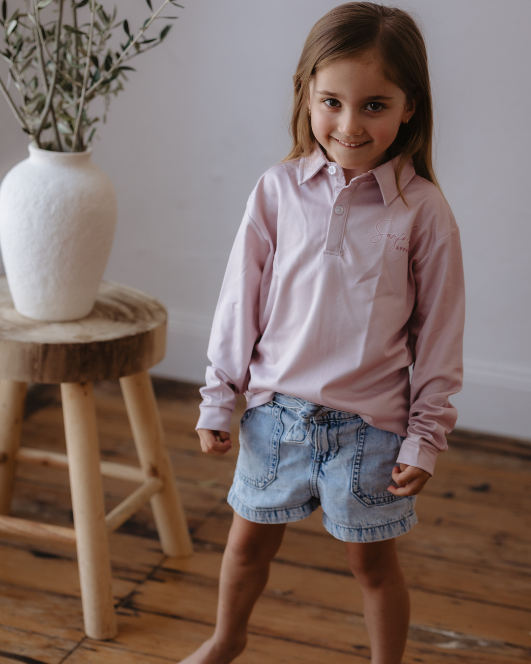 Retro Mauve Sun-Safe Shirt