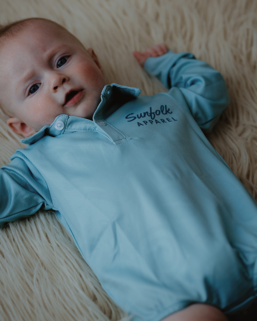 Surfy Seafoam Sun-Safe Romper
